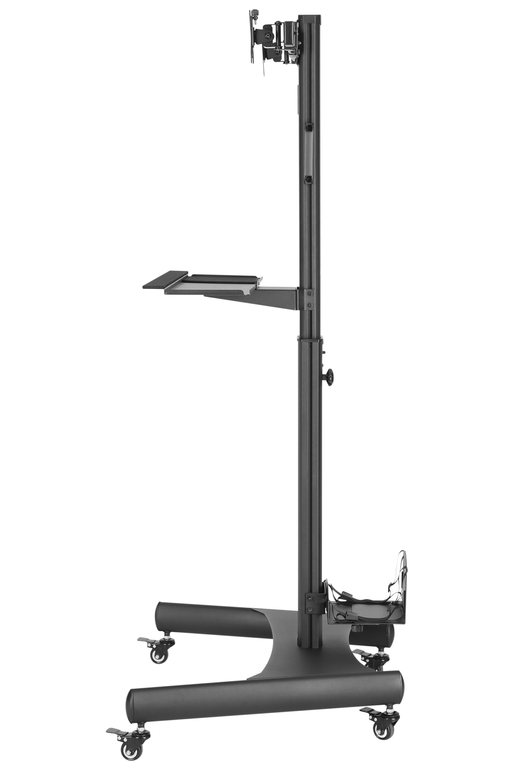 Trolley da Pavimento con Mensola e Porta PC per 2 TV LCD/LED/Plasma 13-32'' - immagine 9