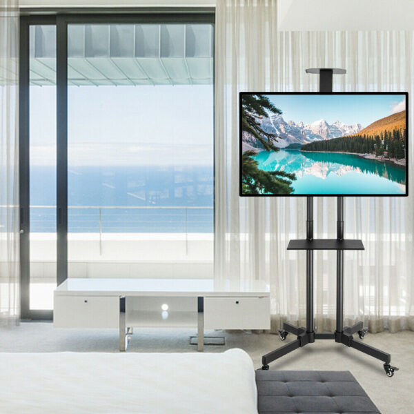 Trolley da Pavimento con Mensola per TV LCD/LED/Plasma 37-70'' - immagine 10
