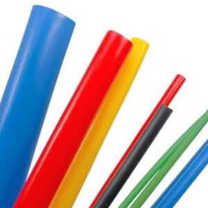 Kit 50 Tubi Colorati Guaina Termorestringente per Isolamento Cavi