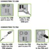Tastiera 105 tasti USB Standard, colore Bianco - immagine 3