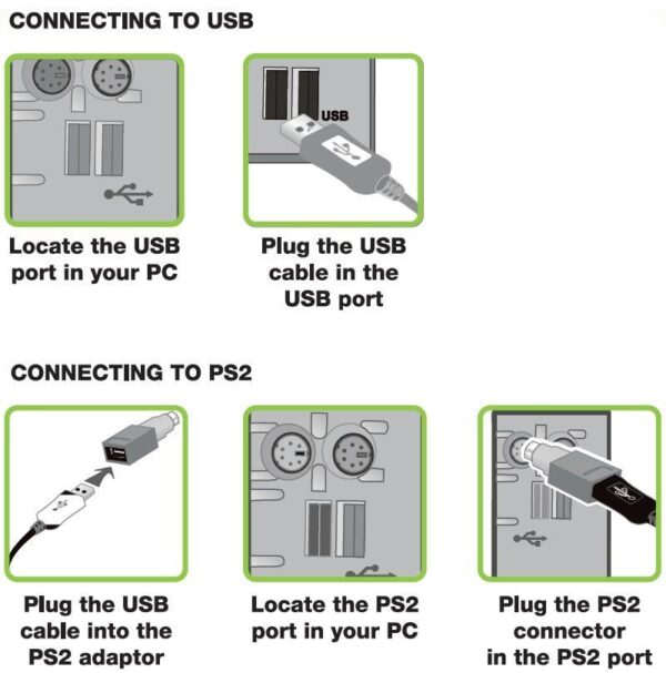 Tastiera 105 tasti USB Standard, colore Bianco - immagine 3