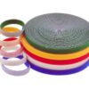 Rotolo di Feltro Adesivo Fermacavi Lunghezza 25 m Larghezza 16 mm Blu - immagine 6
