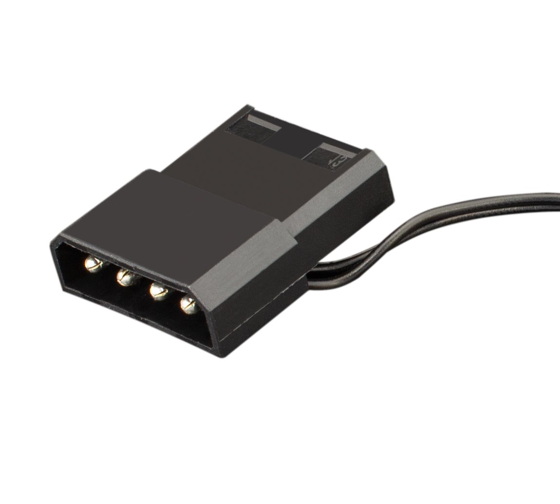 Ventola di Raffreddamento 4pin LED Rosso 120 mm 25dBA Fan PC Gaming - immagine 4