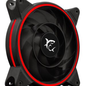 Ventola di Raffreddamento 4pin LED Rosso 120 mm 25dBA Fan PC Gaming