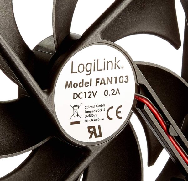 Ventola PC 120x120x25 12V 1800RPM con Cavo Alimentazione a Y - immagine 3