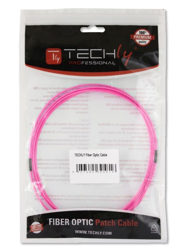 Cavo Fibra Ottica Multimodale OM4 SC/LC 50/125 10 m - immagine 2