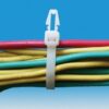 Fascette Fermacavi con Innesto Libero 200x4,8mm in Nylon 100pz Bianco - immagine 3