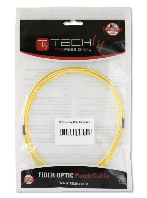Cavo Fibra Ottica Monomodale OS2 LC/LC 9/125 1 m - immagine 2